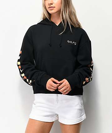 Vans Breast Cancer Awareness sudadera con capucha corta negra