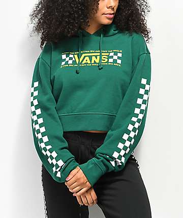 green and yellow vans hoodie