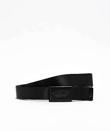 Vans Classic Black Web Belt - 