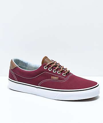 vans era 59 rojas