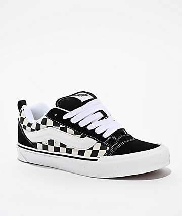 black and white vans size 3.5