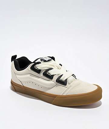 Cream velcro vans online