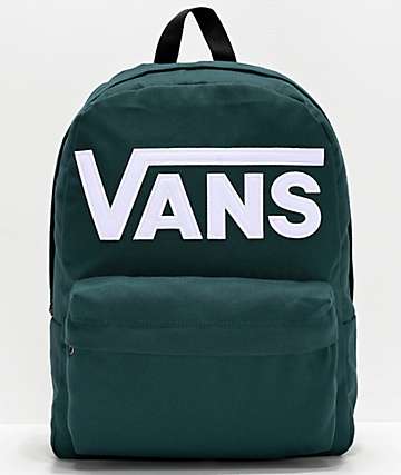 vans bookbag Green