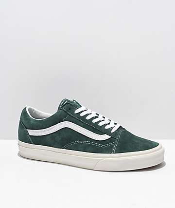 vans authentic forest green