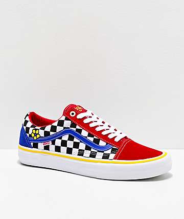 red checkered vans sale