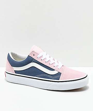 vans old skool azules y rosas vans old skool azules y rosas