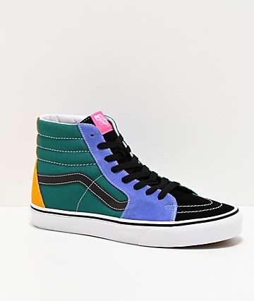 Vans Sk8 Hi MTE Color Block Skate Shoe Little Kid Big Kid Black Multi Vans Sk8 Hi MTE Color Block Skate Shoe Little Kid Big Kid Black Multi