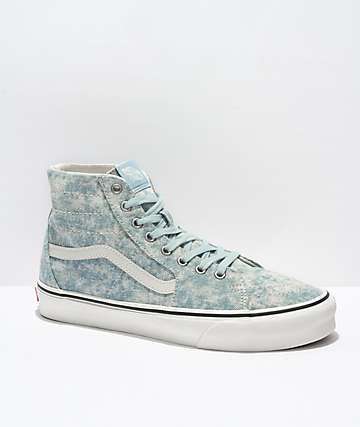 Vans Sk8-Hi Taper Denim Winter Sky Skate Shoes