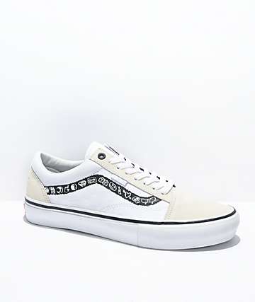 vans shoes in white colour