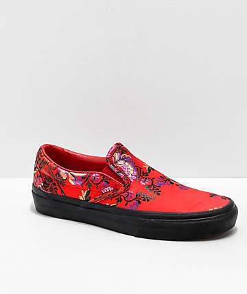 vans era hombre rojas