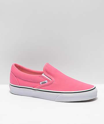 pink van shoes