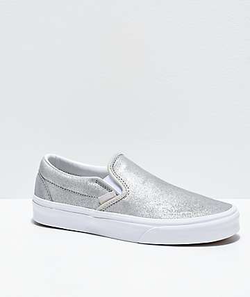 vans slip on plata