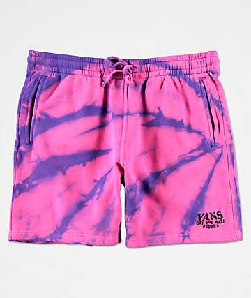 vans shorts kids purple