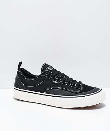 Vans Style 36 SF Destruct zapatos de lienzo blancos y negros