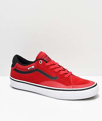 vans rojos precio