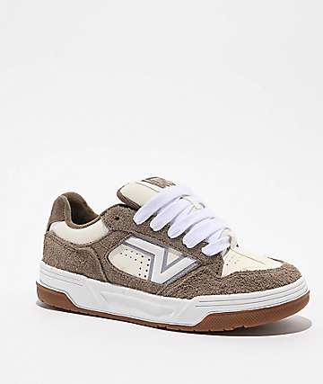 Vans Knu Skool Green & White Skate Shoes