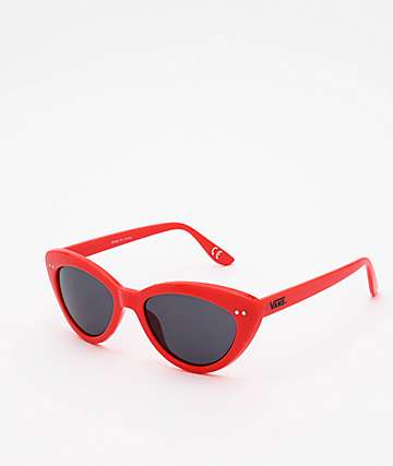gafas vans hombre rojas