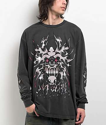 Vitriol Horror Charcoal Wash T-Shirt