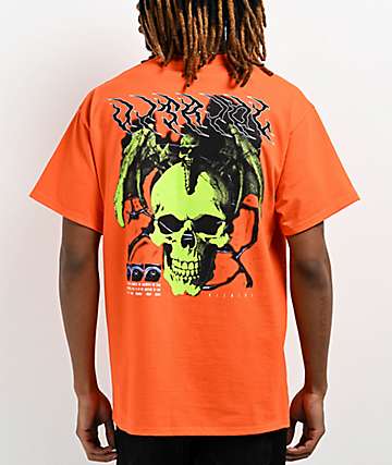 Vitriol Cyber Airbrush Vintage Grey T-Shirt
