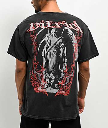 Vitriol Gabriel Black Wash T-Shirt - 