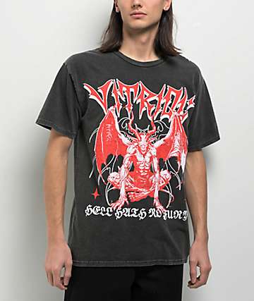 Vitriol Damsel Black T-Shirt