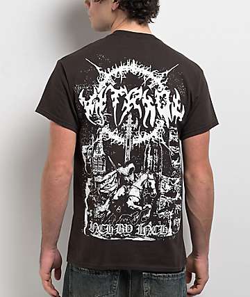 Vitriol Forsaken Black Wash Tank Top