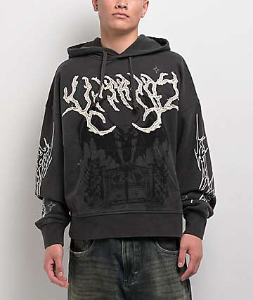 Vitriol Horror Charcoal Wash T-Shirt