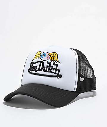 Von Dutch Velvet Pink Trucker Hat