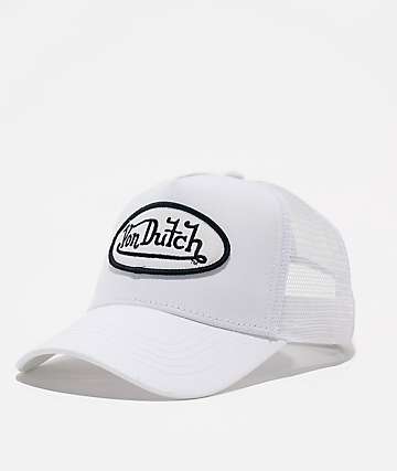 Von Dutch Staple Triple Black Trucker Hat | Zumiez