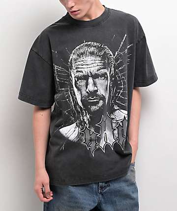 WWE Latino Heat Black Wash T-Shirt 
