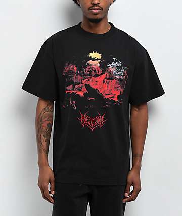 Welcome Phantom Embroidered Bone Waffle Knit T-Shirt | Zumiez