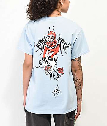 Tシャツ・カットソー Obsidian White Angel Oversized Boxy Long Sleeve T Shirt Welcome Angel White Long Sleeve T-Shirt | Zumiez