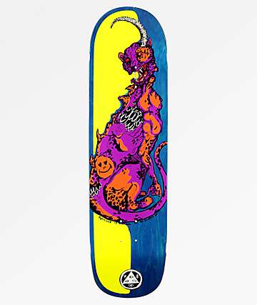 Welcome Cheetah On Big Bunyip 8.5" Skateboard Deck