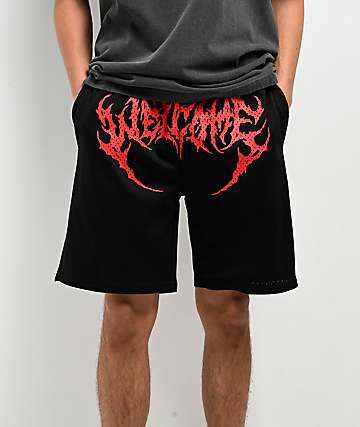 Welcome Barb Black Mesh Shorts | Zumiez