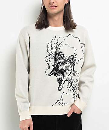 Welcome x Batman Joker Natural Sweater - 