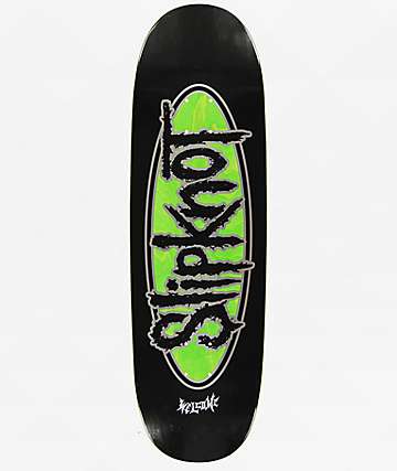 Welcome x Slipknot Oval Logo 9.5" Skateboard Deck - 