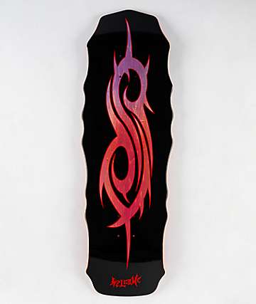 Welcome x Slipknot S Logo 10.0" Skateboard Deck - 