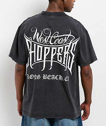 West Coast Choppers Grim Reaper Black Wash T-Shirt