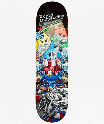 Skateboard Complet World Industries Ice Cold Wet Willy - 8,25" - Bleu - Neuf