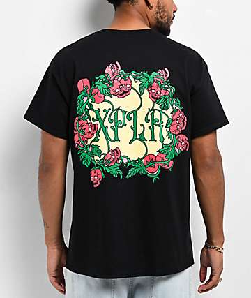 XPLR Thorns Black T-Shirt