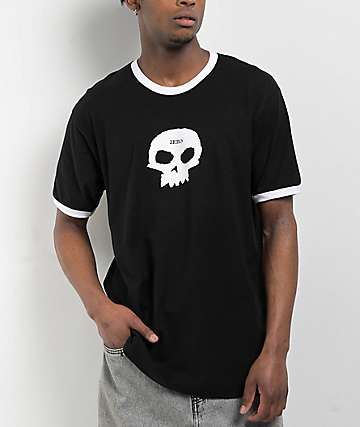 Zero Single Skull Black T-Shirt