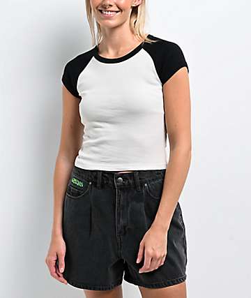 KEINA RITA　Open Back Top B lack 36 Keina Rita Ribbon Strap Tops, Size 36, Black