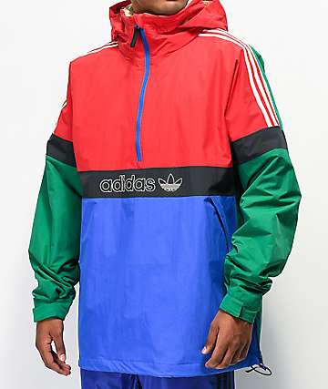 adidas BB Snowbreaker 10K chaqueta de snowboard verde y roja