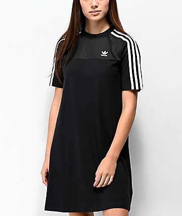 adidas black tee dress