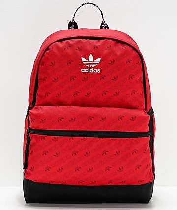 red adidas backpacks for school