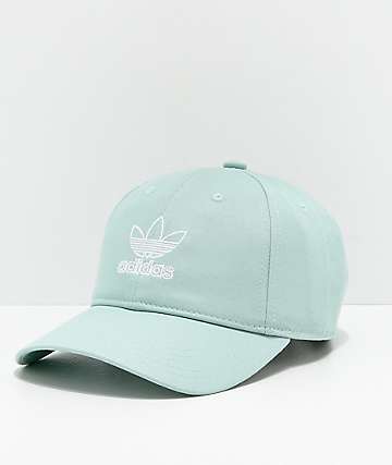 adidas Originals Relaxed Outline gorra verde pastel para mujeres