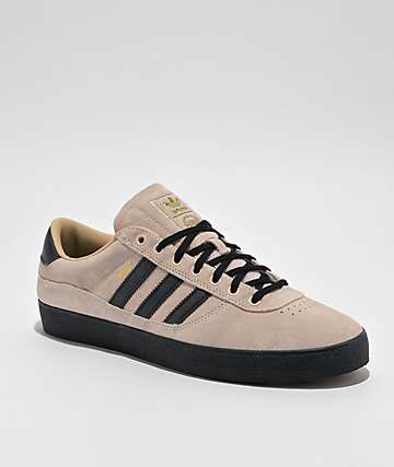 adidas Samba ADV Core Black, Grey Four & Gold Skate Shoes