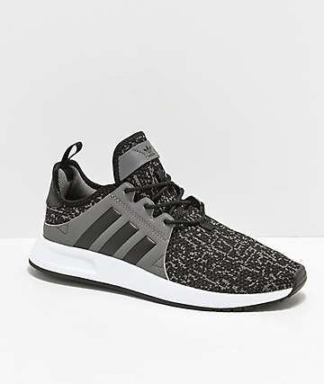 black and grey adidas