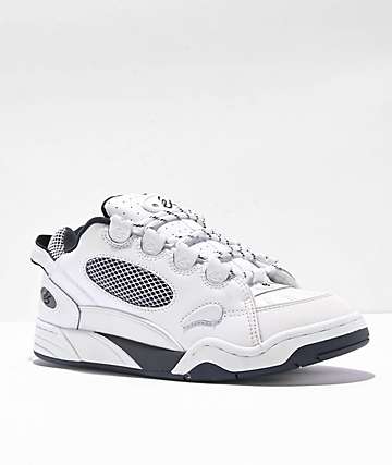 靴 y EU36/23cm eS Two Nine 8 White & Navy Skate Shoes | Zumiez