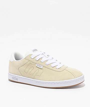 etnies Callicut White & Black Skate Shoes